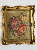 Baroque Floral Rose Wall Frame Set – Pair