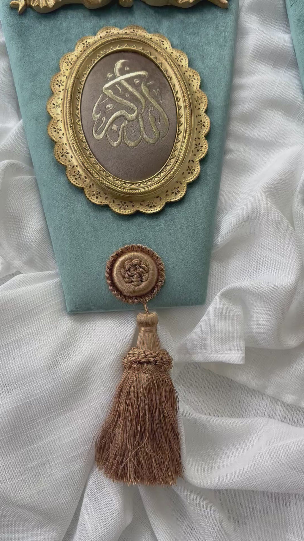 Islamic Calligraphy Wall Hangings – MashaAllah & Allahu Akbar (Pair)