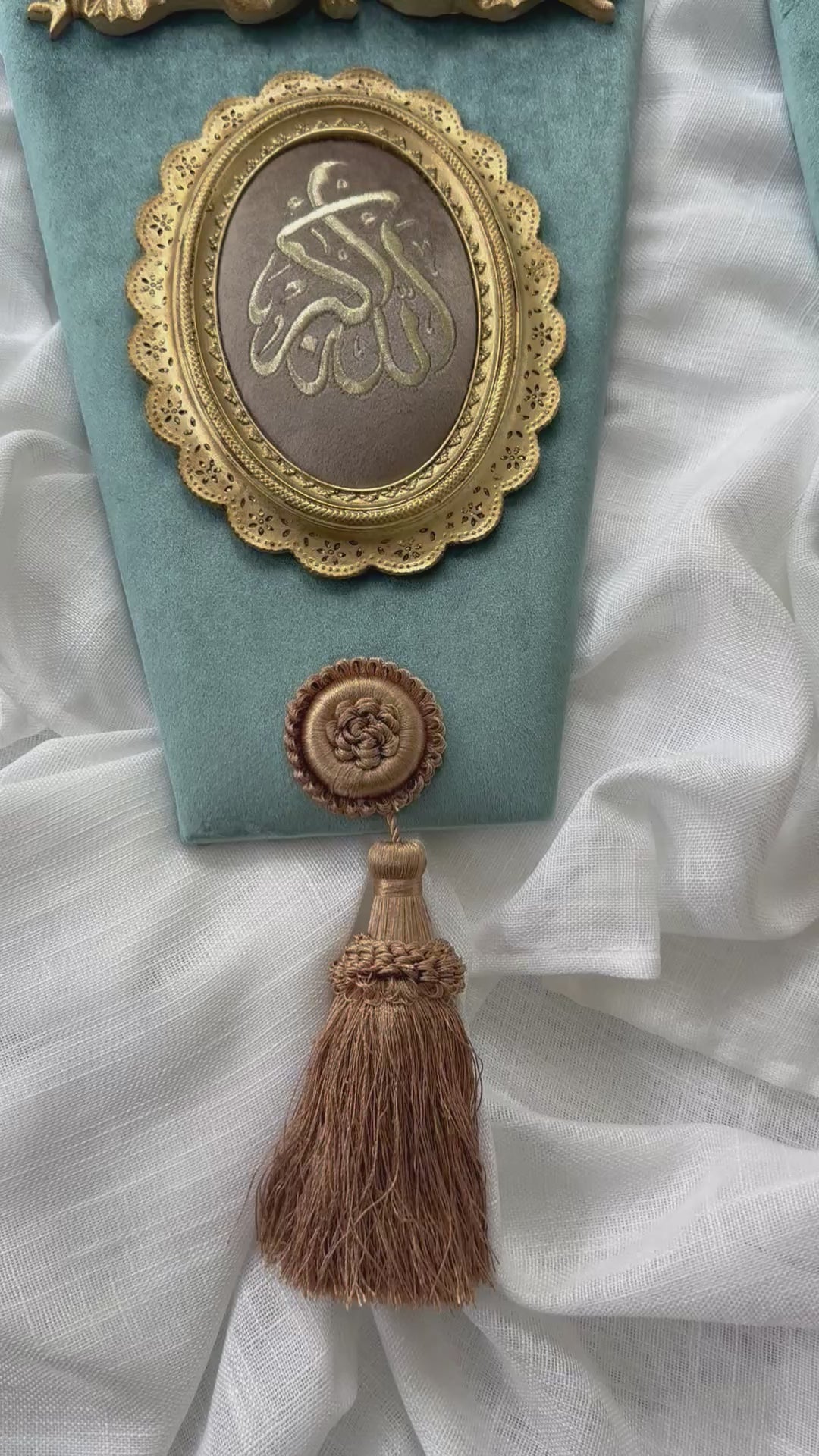 Islamic Calligraphy Wall Hangings – MashaAllah & Allahu Akbar (Pair)